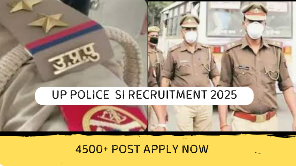 UP Police SI Recruitment 2025