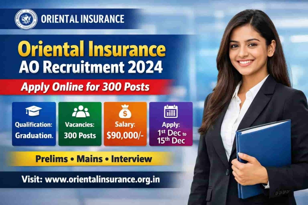 Oriental Insurance AO Recruitment