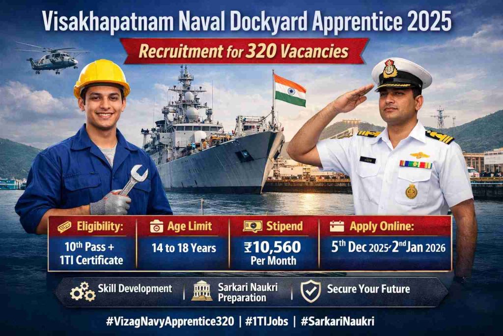 Visakhapatnam Naval Dockyard Apprentice
